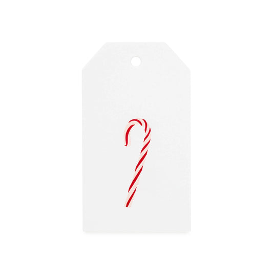 SGP Candy Cane Gift Tag 10pc