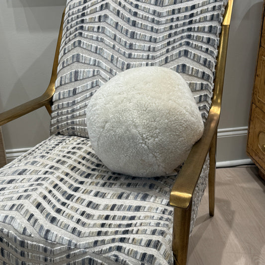 DHC - Shearling Puff Ball - Ivory - Large