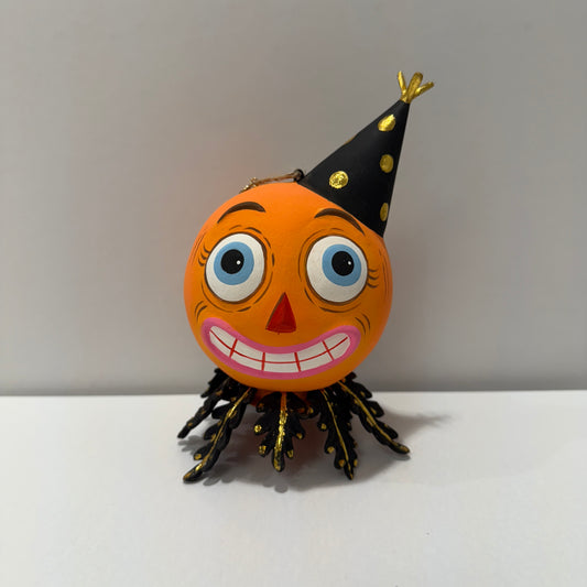 Spooky Kook Ornament 4.25" - Party Pumpkin