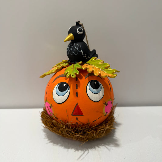 Spooky Kook Ornament 4.25" - Patches the Scarecrow