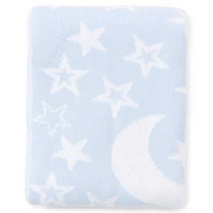 Moon & Star - Blue - Blanket