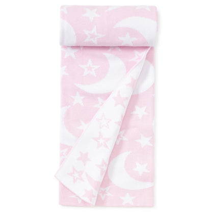 Moon & Star - Pink - Blanket