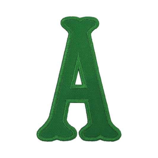 Letter Appliques - Kelly Green Canvas