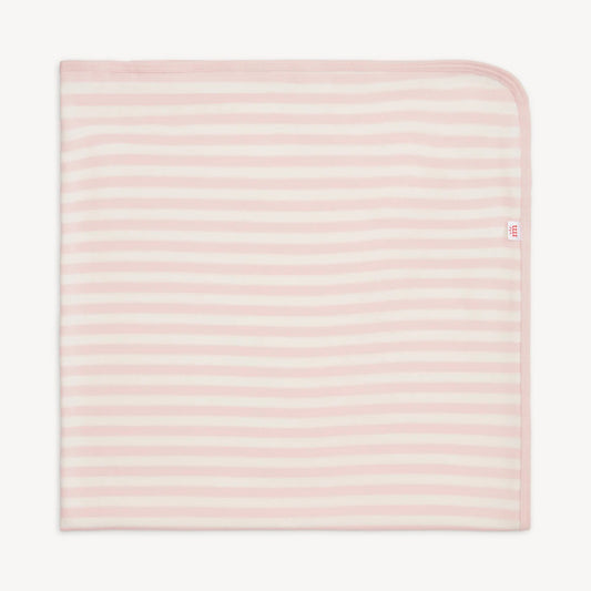 Stripe Organic Cotton - Pink - Blanket