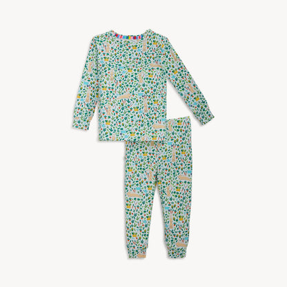 Bunny Garden - Long Sleeve Pajamas