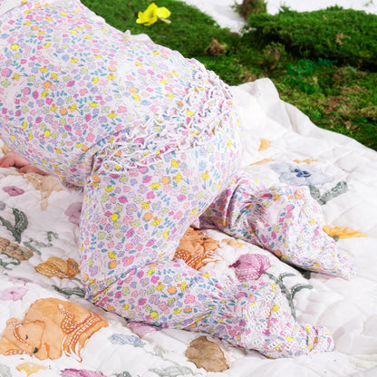 Bunny Blossom - Ruffle Footie
