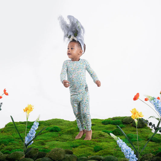 Bunny Garden - Long Sleeve Pajamas