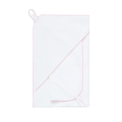 Milano Hooded Towel with Picot Trim