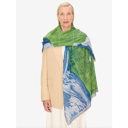 Scarf Etole 100 - Balthazar - Blue