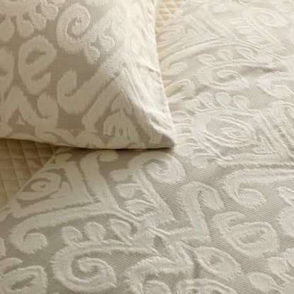ANG Scepter Sham - Grey -  Euro 26x26
