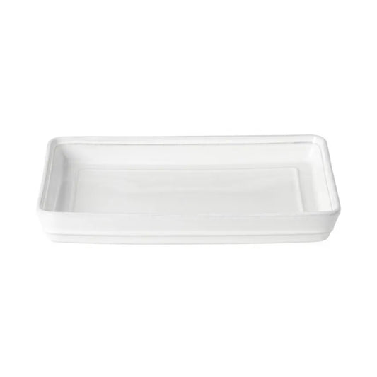 Friso - White - Rectangle Tray 10" (Retired)