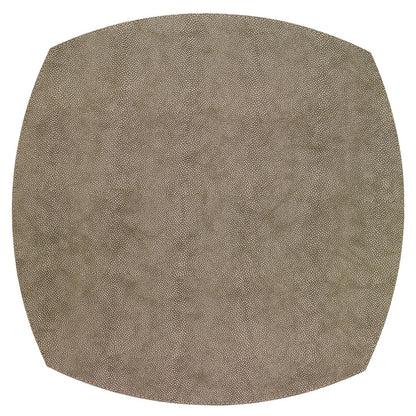 Allure Square Elliptic Placemat 16" - Bronze