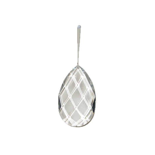 Acrylic Teardrop Ornament 5.5"