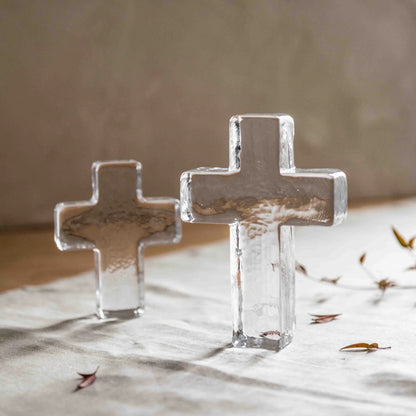 Glass Cross - Large