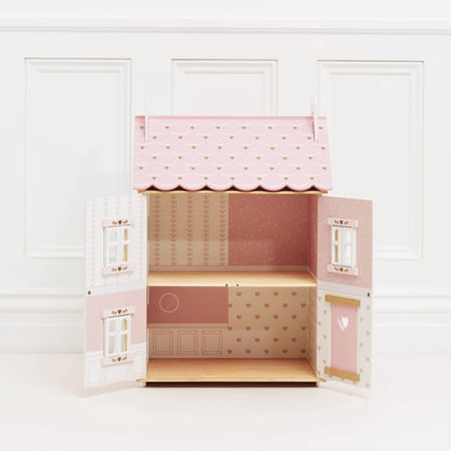 LTV Wooden Doll House - Roseheart Pink 25.8"