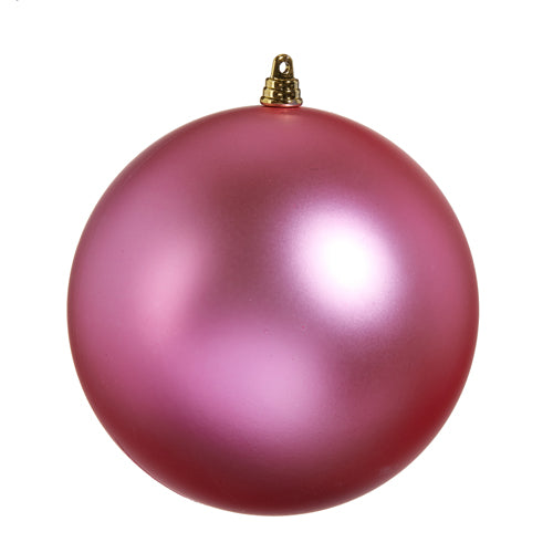 RZI Matte Fuschia Ball Ornament 6"