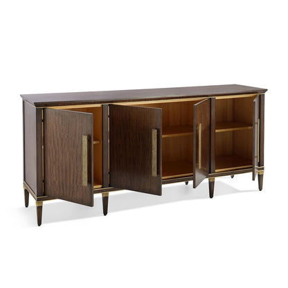 Pedigree Four Door Sideboard - 37H X 82W X 21D