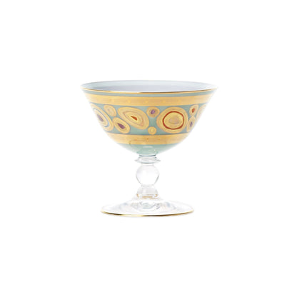 Regalia - Aqua - Dessert Bowl 4.5" (Retired)