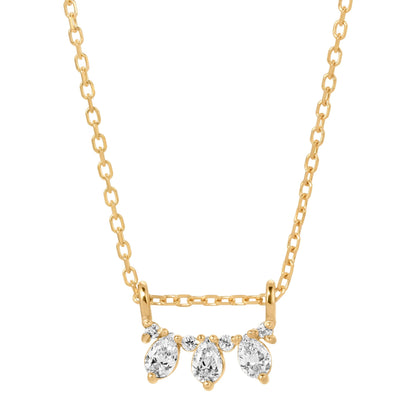 JKD N - Diamond Waltz Necklace; 14kt YG