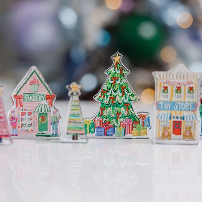 The Mini Christmas Village Set