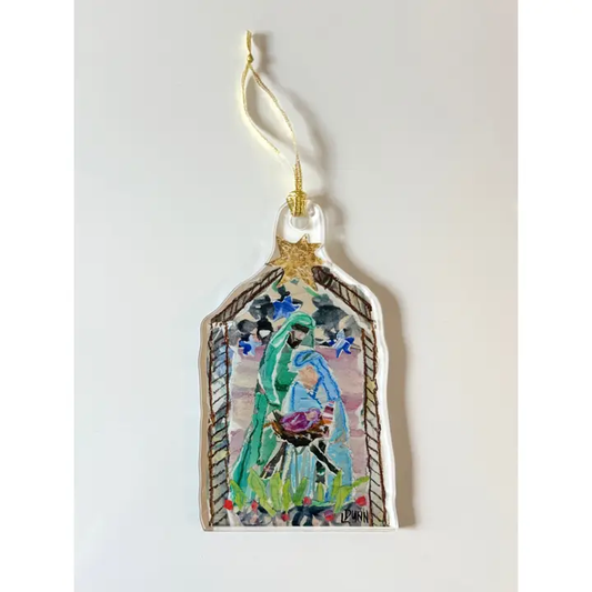 LDN Holy Family Acrylic Ornament