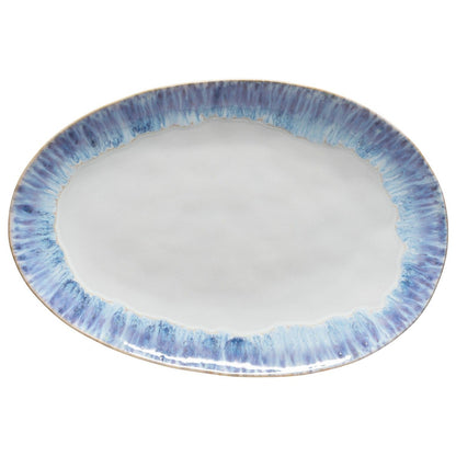 Brisa - Ria Blue - Large Oval Platter 16"