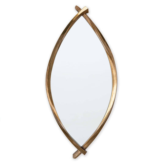 RGA Arbre Gold Marquise Shaped Mirror 50x23