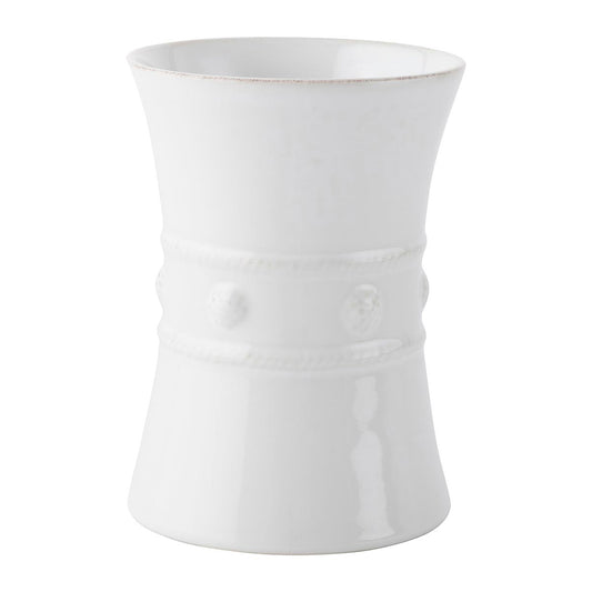 Berry & Thread - Whitewash - Utensil Crock/Wine Cooler