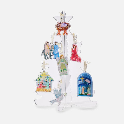Clear Acrylic 3D Display Tree