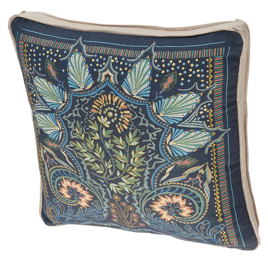 LFD Arwen Pillow W/1" Gusset & Butterfly Flange - Navy