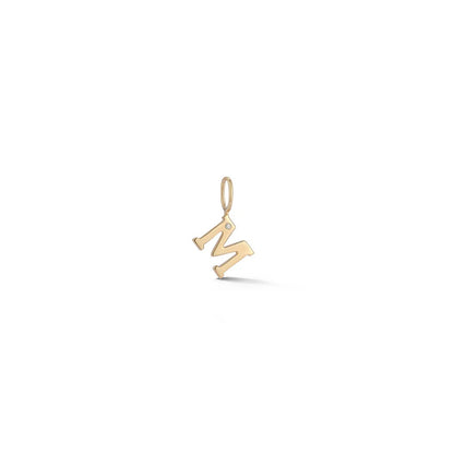 14kt Yellow Gold Initial Charm