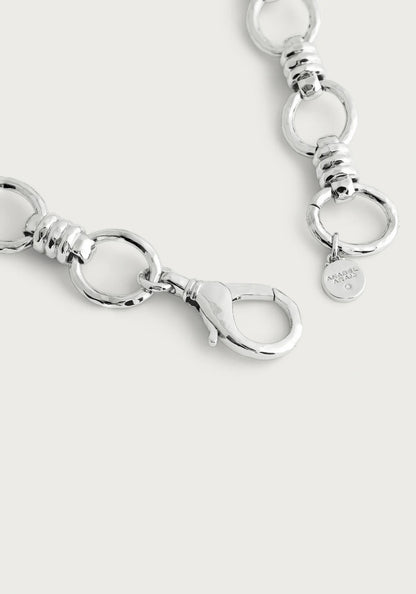Neptune - Chain Necklace in Silver