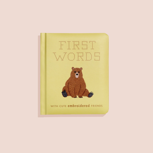 PTC First Words with Cute Embroidered Friends