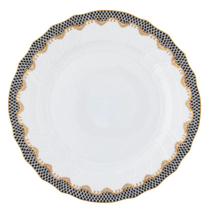 Fishscale - Black - Dinner Plate 10.5"