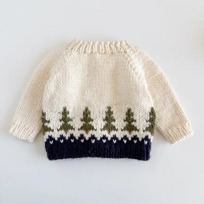 Evergreen Tree Cardigan -