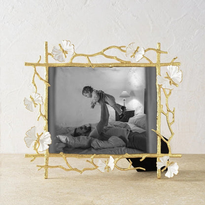 Butterfly Ginkgo Gold - Frame 8x10