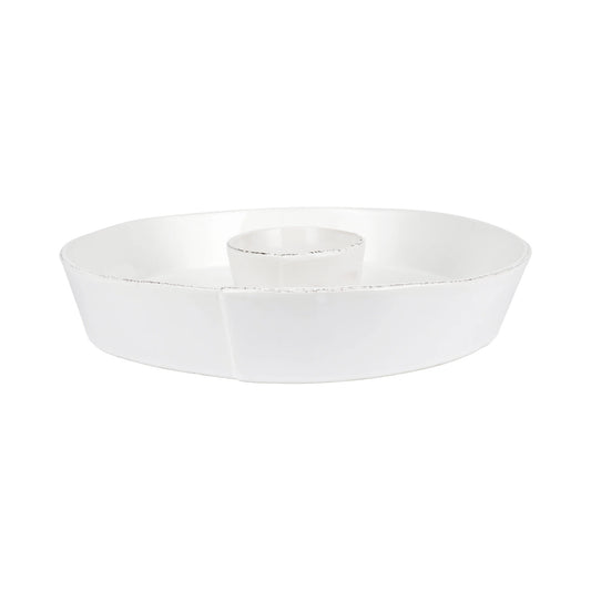 VTR Lastra - White - Chip & Dip Server 13"