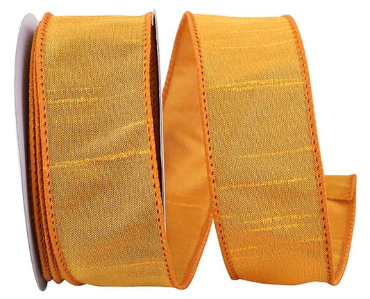Dupioni Supreme Ribbon - Yellow 1.5" X 10Yd