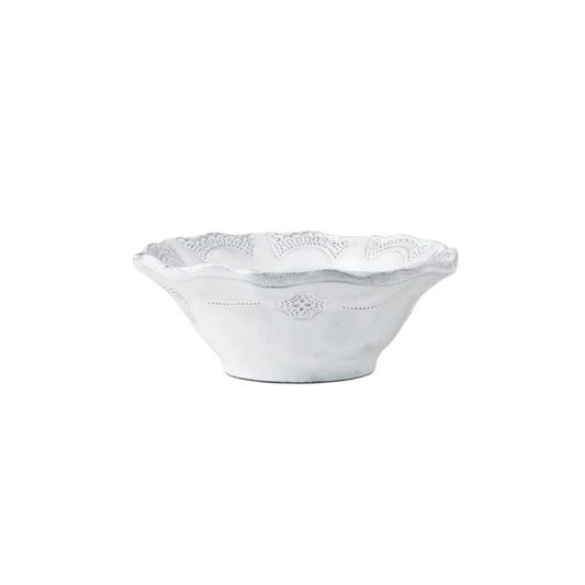 Incanto - White - Lace Cereal Bowl 7"