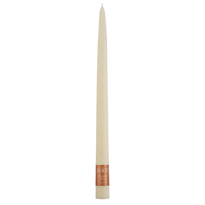 RTC Dipped Taper Candle - Ivory