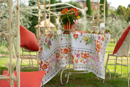 Tuli Linen Tablecloth - Rectangular - 67" X 106"