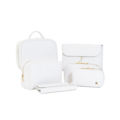 Luxe Duo Case - Woven Blanc