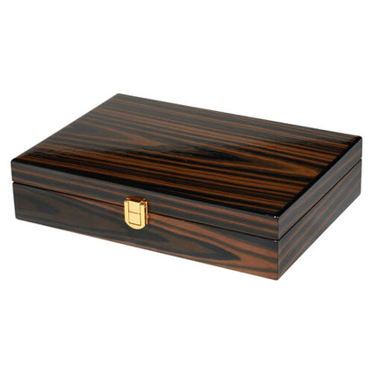 Ebony Boxed Poker Set