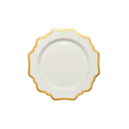 Antique - White & Gold - Bread & Butter Plate 6"