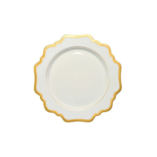 Antique - White & Gold - Bread & Butter Plate 6"