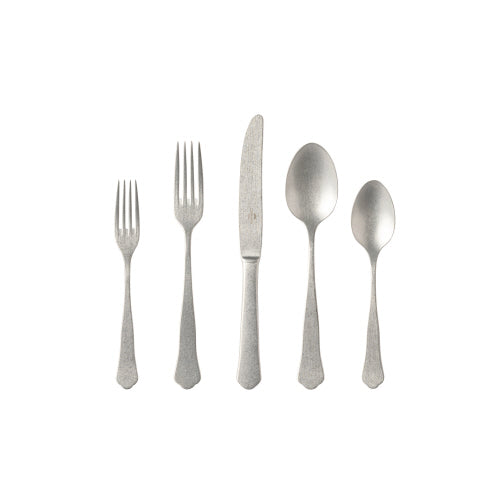 Prado - Vintage Brushed - Five Piece Flatware