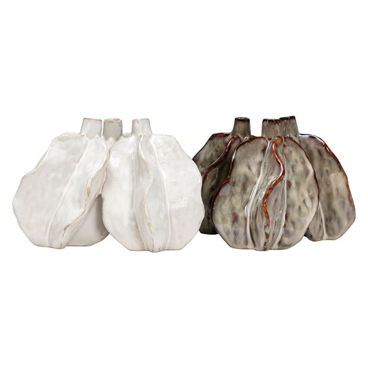 KVD Roland Ceramic Vases 8" - Set/2