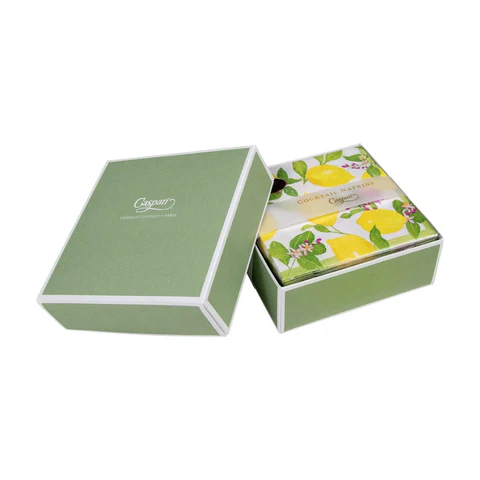 Limoncello Cocktail Napkins - Boxed