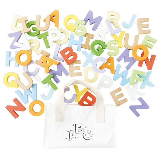 LTV Wooden Alphabet Set & Bag