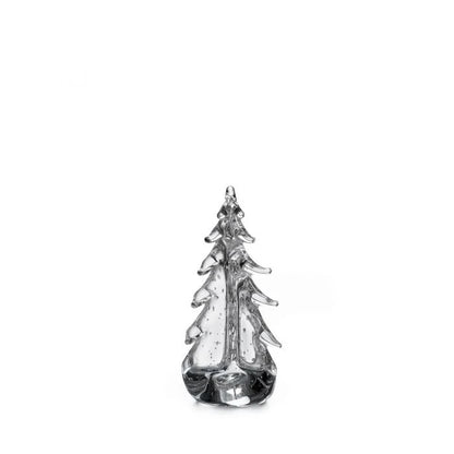 Simon Pearce Glass Evergreen Tree - Bubble Collection